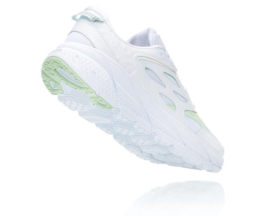 Hoka One One Running Shoes Mens White - Clifton L - 71869FUMI